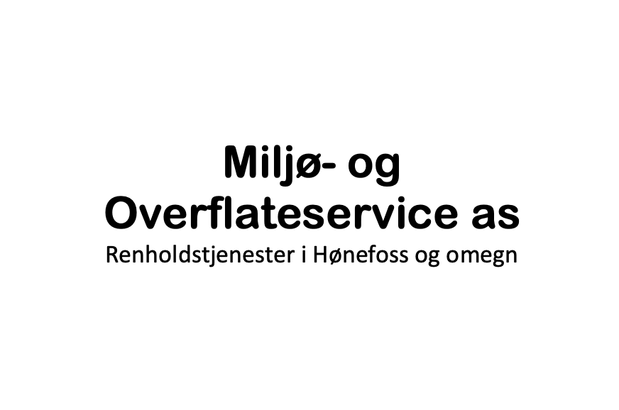 Miljo-overflateservice utfører renholdstjenester i Hønefoss og omegn. Medlem av Expertvask-kjeden.